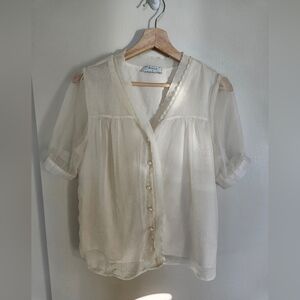Rihoas sheer blouse